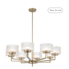 TELBIX-MORENO 8 LIGHT PENDANT